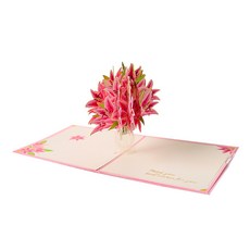 Leeum-Dream 百合花瓶立體立體立體文具