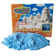 MCA 蚊子沙觸覺開發玩具 450g, 藍色