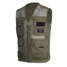 Moelx All-Mash 實用工作背心米色 COHSM160, 1個