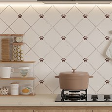 Alleophom 廚房防汙壁貼 TYPE10, 1個