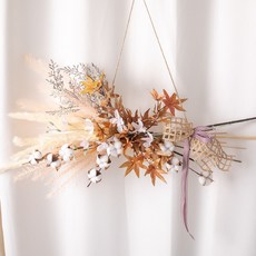 flowertree 潘帕斯木棉花環, 1個