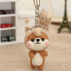 Healingcare 羊毛氈針氈DIY套組, 1套, 07 馬