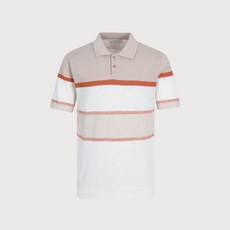 TREMOLO 男士拼色翻領針織衫 BS5M311134