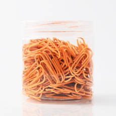 LUIEL 정리정돈 클립 28mm 200p + 케이스 세트, 14타입 라이트오렌지, 3세트