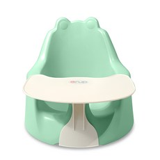 아르브 슈퍼플러스 아기의자 + 트레이 세트, 민트(아기의자), 오트밀(트레이)