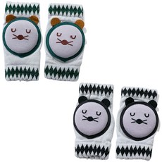 JOY MULTI 老鼠造型透氣護膝, 混色, 2組