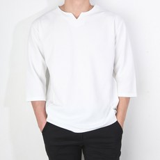 JH Style 男式 V 拆分現代 7 部分 T 卹 JHROK023