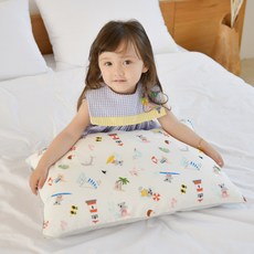 아띠블랑 인견 어린이베개 커버2p+ 속통1p, 코알라비치