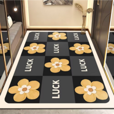 愉悅花朵防滑地墊, A01