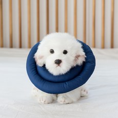 조우니 강아지 넥카라 네이비 대형 L, 1개