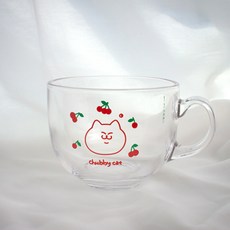 Sikppangttungnyang 麥片球 470ml, 櫻桃圖案, 1入