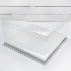 蛋糕盒2號, 透明, 2個