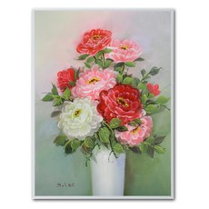 KNH 藝術牡丹畫框 WD0002