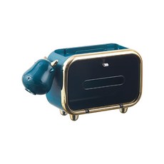 Liagio 摩登簡約乳牛創意面紙盒 A112, 綠色, 1個