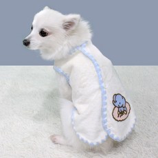 Dr.Blank寵物Blank Dog大象棉背心, 藍色