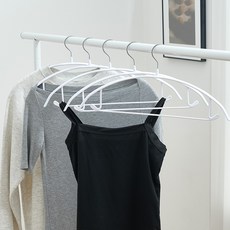 Becozy 旋轉式防滑無痕衣架, 白色, 30個