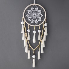 MarketA 六球流蘇捕夢網, 白色