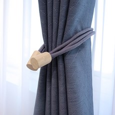 Maison Textile Moti 磁吸式窗簾綁帶, 海軍藍, 1個