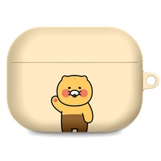 KAKAO FRIENDS AirPods Pro 2/Pro 基本款硬殼保護殼, 春植 米色, 單一商品