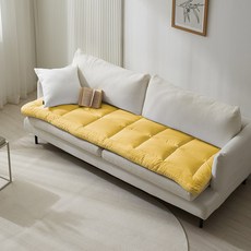 LE REVE Hug on 空氣洗床墊式沙發墊, 黃色, 1個