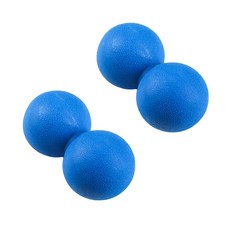 Naya Style居家運動瑜珈花生按摩球 YGYP-34-2, 藍色, 2個