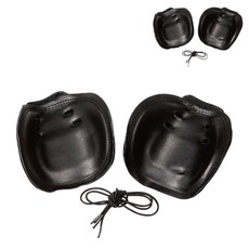 國際安全 腳背保護套 左右一組, 2套, 黑色