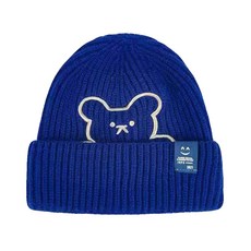 KIZTREE 兒童款小熊防寒針織毛線帽 DM-137