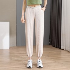 束口低腰交叉運動孕婦褲