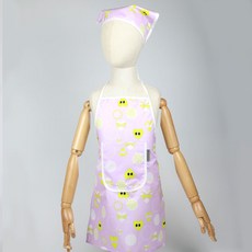 BEBE CHOUETTE 兒童用防水圍裙頭巾套組