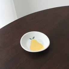 Dasong Made 調色盤迷你盤 S, 1個, 西洋梨(白色 + 黃色 + 橘色 + 綠色)