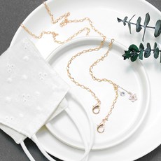 VIDANGIL 波卡立方花口罩帶