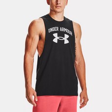 Under Armour 安德瑪 男款大Logo無袖背心