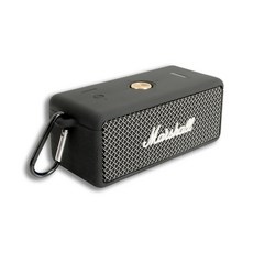 Marshall Emberton藍牙喇叭矽膠保護套+登山扣套組, 黑色