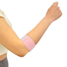 어썸드로우 엘보우 피트니스 팔꿈치 보호대 고급형, 1개, 핑크