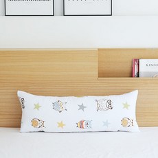 I'm Living 桃皮絨 多用途 長抱枕, 貓頭鷹