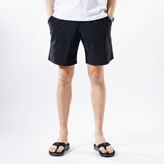 UNTAPPED 男款涼感透氣四向彈力涼感布料鬆緊帶運動大尺碼短褲