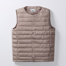 Raymon 圓領修身保暖鋪棉背心