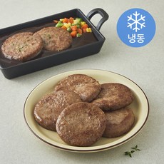PLANT BASED 숯불직화 함박스테이크 (냉동), 600g, 1개