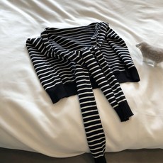 IMMONG 女性用 條紋 假披肩