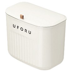 UFORU 廚房高級掛式垃圾桶, 奶油色