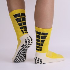 Relax Pacific 男款防滑運動襪, 黃色