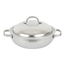 QUEEN SENSE 電磁爐適用 免拋光 五層鍋 宮廷火鍋, 1個, 不鏽鋼, 24cm