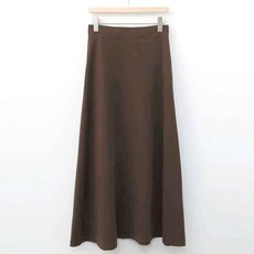 Planday 飄逸鬆緊帶A字長針織裙