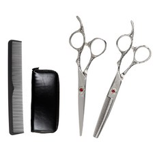 프리미엄 미용가위세트 B, 혼합색상, 1세트