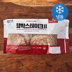 아워홈 행복한맛남 함박스테이크 2 (냉동), 1.3kg, 1개