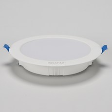 메가맨 고효율 12W 150mm LED 다운라이트, 1개, 주광색(화이트)