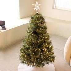 JOART 聖誕樹燈泡裝飾裝飾全組 PS04, 普利梅拉 金色暖光, 120cm