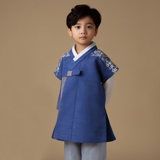 geumdongi hanbok 男童單肩花水孩童韓服套裝 AM135+福袋