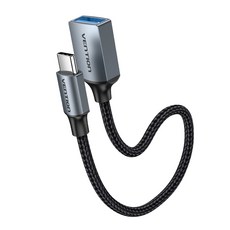 VEnTIOn 威迅 優質 Type-C USB3.0 高速 OTG 轉換轉接線 CCXHB, 15cm, 混合顏色