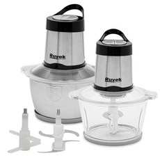 Ruvek 多功能電動食材調理機+不鏽鋼碗 2L組 RU-285S